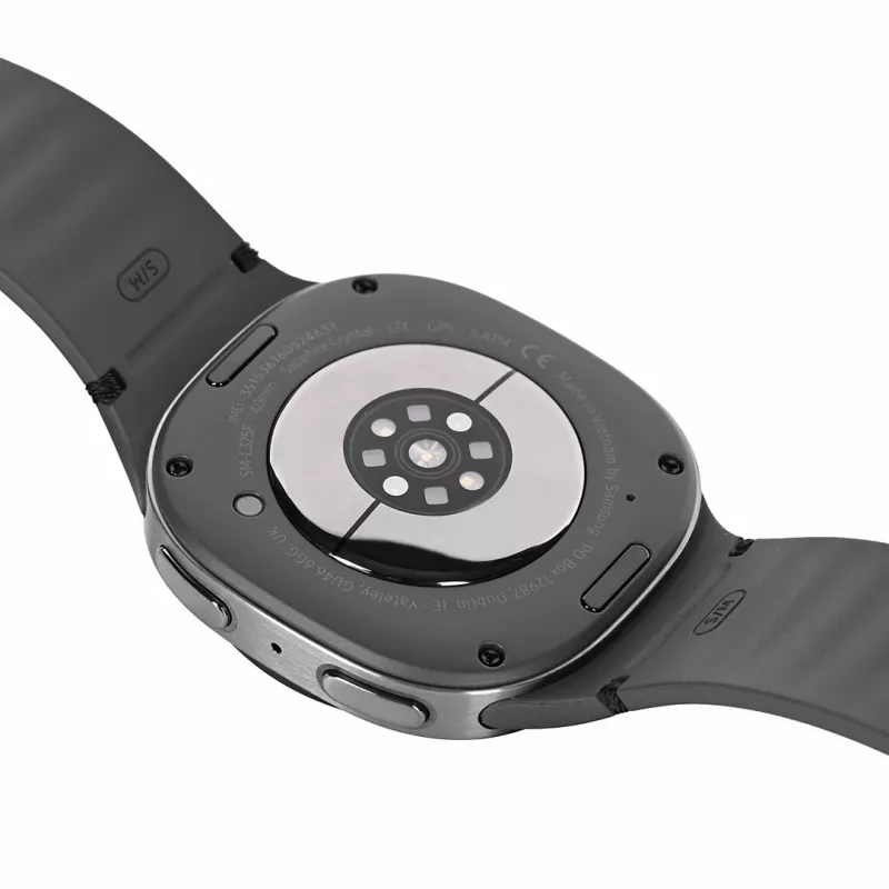 Samsung Galaxy Watch 8 3,3 cm (1,3 Zoll) AMOLED 40 mm Digital 438 x 438 Pixel Touchscreen 4G Graphit Wi-Fi GPS (Satellit)