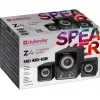 Kabelgebundene DEFENDER Z4 2.1-Lautsprecher, 11 W RMS, schwarz, USB 5V-Stromversorgung, 3,5-mm-Kopfhörerausgang