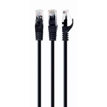 Netzwerkkabel Gembird PP6U-1M RJ-45 Cat6 1m Schwarz
