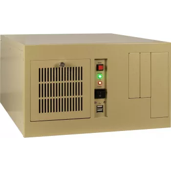 Mini-Servergehäuse INTER-TECH IPC S38 mit 2x USB 2.0 Anschlüssen und 1x 120mm Lüfter