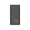 Powerbank Silicon Power QP15 10000 mAh, LiPo, 2x USB-A + 2x USB-C, Micro-USB-Eingang, schwarz