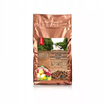 Trockenfutter für Hunde o'canis Premium — Ente mit Hirse, Kartoffeln und Rote Bete, komplett 6 kg, 26 % Protein, 10 % Fett