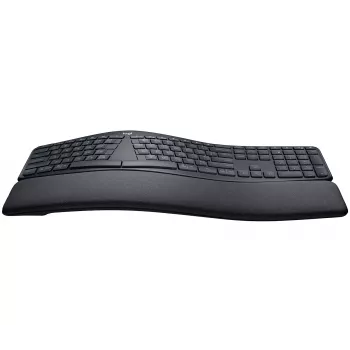 Logitech ERGO K860 - Tastatur - Kabellos - 2,4 GHz, Bluetooth 5.0 - QWERTY - GB - Graphit