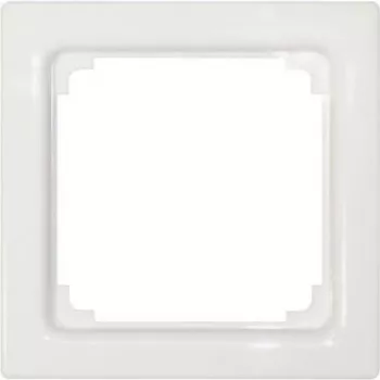 Wandschaltermodul JUNG LS 961 Z WW Weiß – thermoplastisch, schraubenloses Design