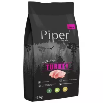 Trockenfutter für Hunde Dolina Noteci Piper Junior — Truthahnrezeptur, 12 kg, Protein 30 % / Fett 17 %