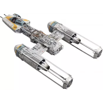 REVELL Raumschiff-Modellbausatz Maßstab 1:72, Länge 226 mm, 89 Teile