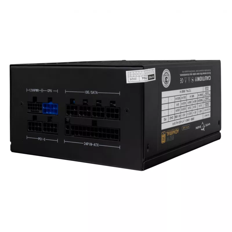Netzteil White Shark GPSU-850W Admiral 850W