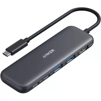 Anker 332 Kabelgebunden USB 3.2 Gen 1 Typ-C Schwarz 100W 4K Ultra HD