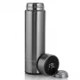 Extralink Smart Travel Mug Silver, Thermobecher mit LED-Anzeige