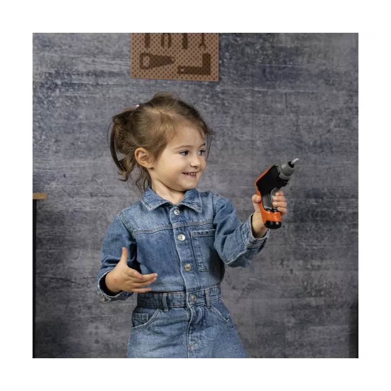 Kinderwerkstatt-Spielzeug SMOBY Bricolo Builder 7600360741 – Bauwerkzeug-Set für Rollenspiele