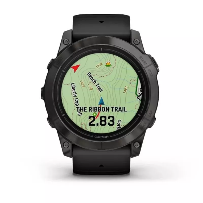 Garmin EPIX PRO g2 51mm Sapphire Carbon Gray DLC Titanium Schwarz