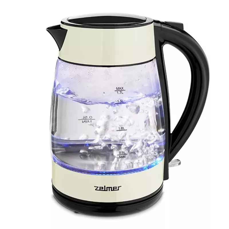 Zelmer ZCK8011I Wasserkocher 1,7 L 2200 W Schwarz, Gelb