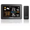 Wetterstation BLAUPUNKT WS30BK mit kabellosem Außensensor, Farb-LCD, Uhr, Alarm, Barometer, °C, 1 Sensor