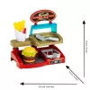 Play Burger Shop Set KLEIN 7336 — kompaktes, leicht zu reinigendes Rollenspiel-Spielzeug für Kinder