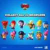 Brawl Stars S1 Figuren – 8er-Packung Deluxe-Box VER.B