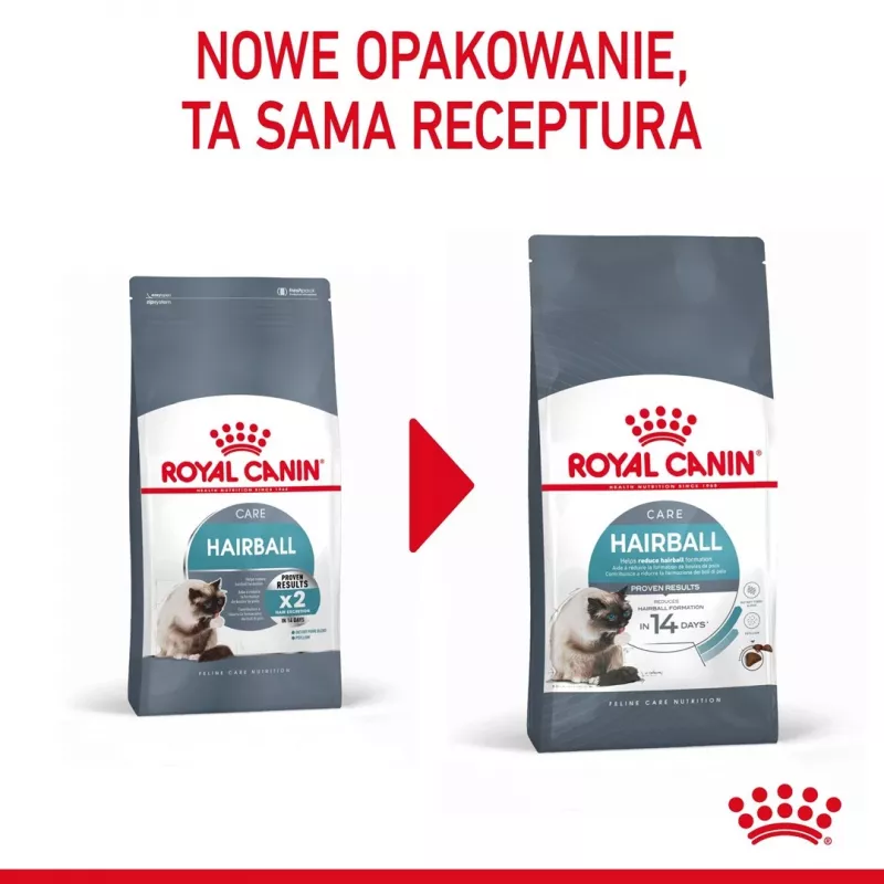 Trockenfutter für Katzen Royal Canin Hairball Care 10 kg — Formel für ausgewachsene Katzen, Mais & Geflügel