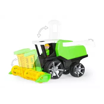 Spielzeug-Mähdrescher Lena Truxx2 Modell 04516 – mechanisches Spielzeugfahrzeug im Karton