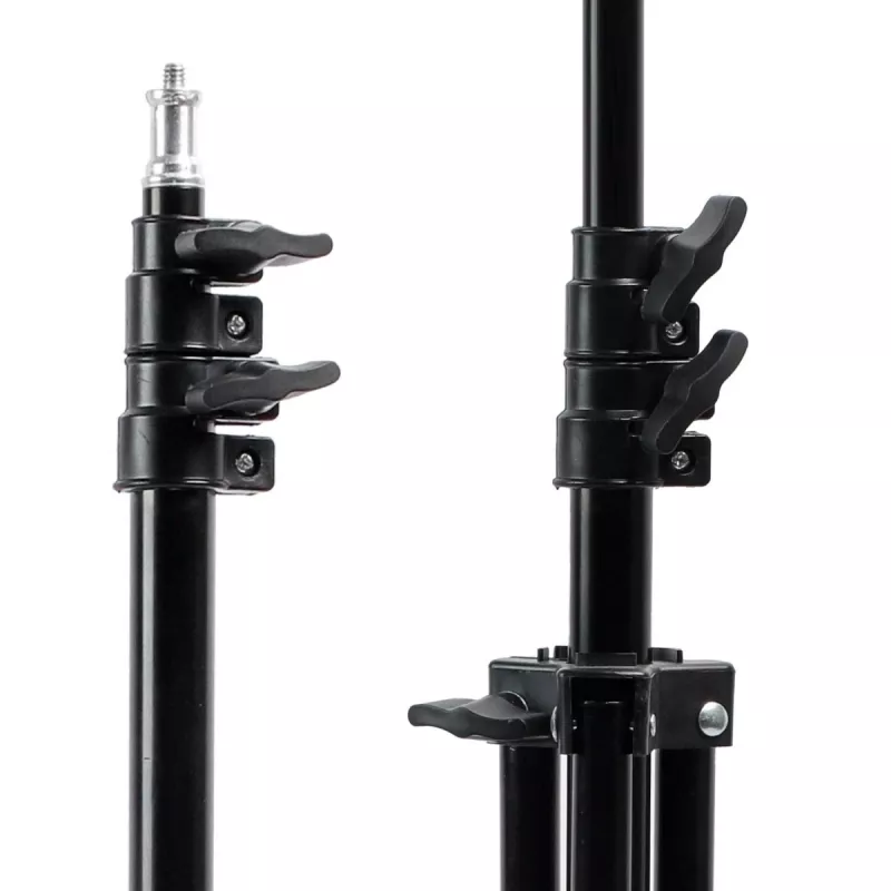 Stativ MACLEAN MC-163 leichtes höhenverstellbares Stativ für Kameras und Smartphones, kompaktes faltbares Design
