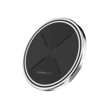 Indoor-Ladegerät Terratec ChargeAIR dot! Smartphone Schwarz Silber