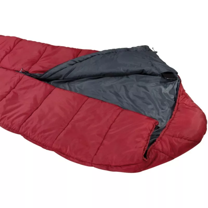 Mumienschlafsack High Peak Century 300 Polyester Grau Rot 230 cm