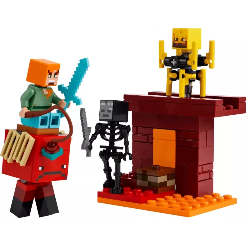LEGO MINECRAFT 21266 Die Nether-Lava-Schlacht