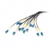 Digitus vorkonfektioniertes Glasfaser-Universal-Breakout-Kabel, 12 Fasern, LC/UPC, 50 m