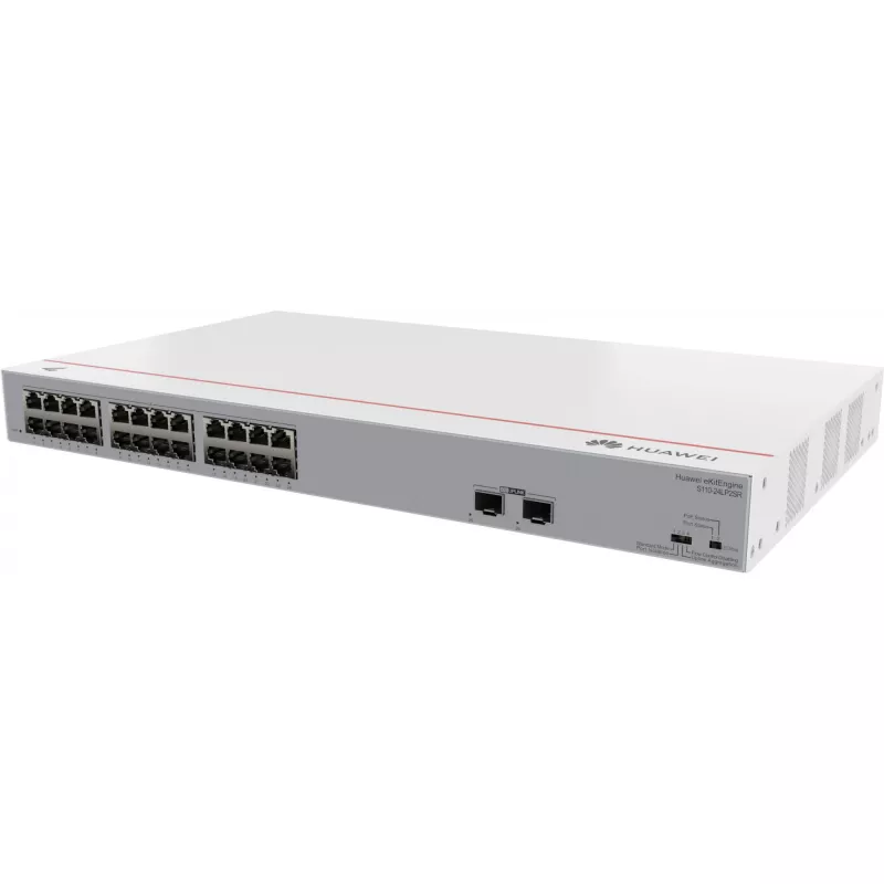 HUAWEI eKit S110 Serie S110-24LP2SR Unmanaged L2 Gigabit Ethernet (10/100/1000) Power over Ethernet (PoE) 1U Grau