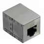 RJ-45 Modular-Kupplung VALUE Cat.6 geschirmt silber