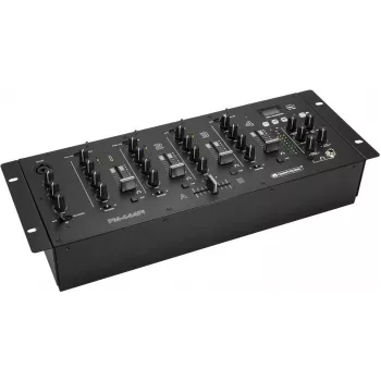 DJ-Mixer Omnitronic PM-444Pi 4-Kanal mit USB-Schnittstelle