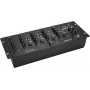 DJ-Mixer Omnitronic PM-444Pi 4-Kanal mit USB-Schnittstelle