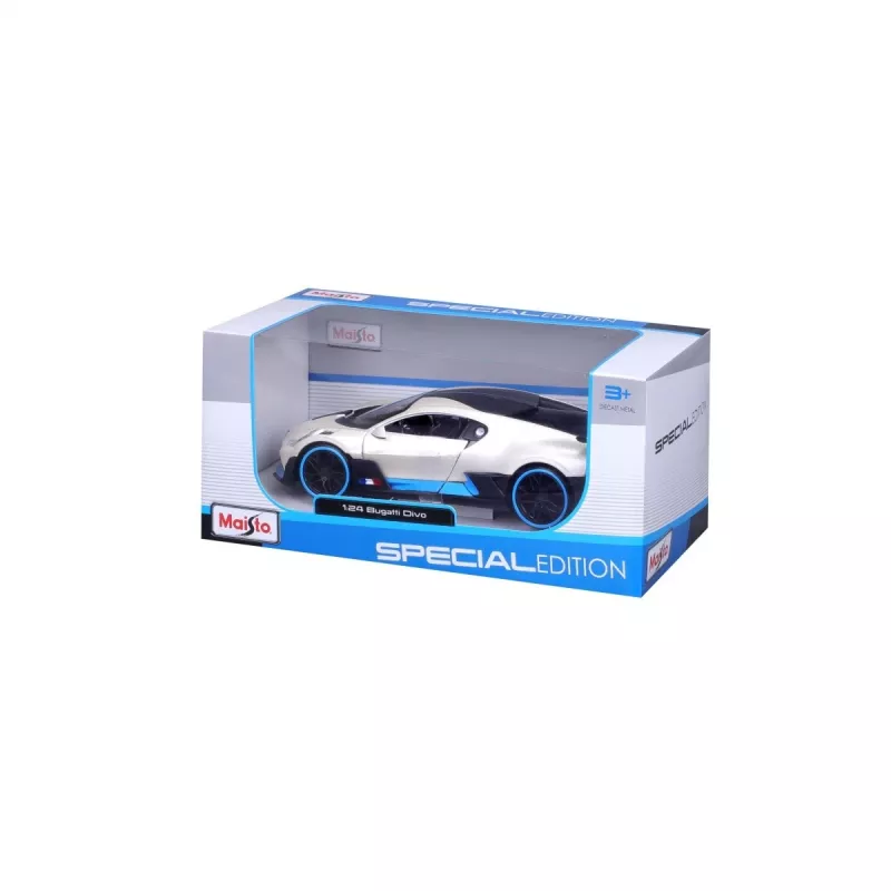 Composite model Bugatti Divo 1/24 weiß