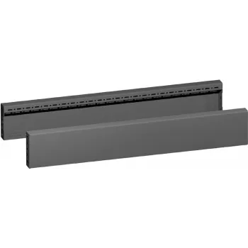 Verkleidungsblende Rittal VX 8660.034 Schwarz Stahl 800 mm Tiefe 100 mm Höhe