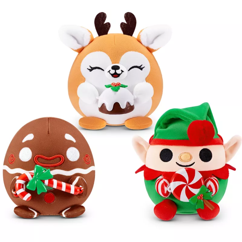Spielfigur Zuru Snackles Christmas – Überraschungs-Sammelblindbox, sortierte Einzelfigur