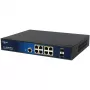 Managed 10-Port PoE Switch ALLNET ALL-SG8610PMJ mit 8 PoE+ Ports und 2 Uplink-Ports