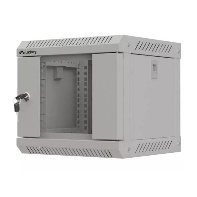 Wandmontagerack Lanberg WF11-3304-10S 4U Grau 30 kg Kapazität