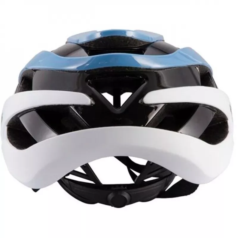 ROCKBROS Verstellbarer Fahrradhelm M 55-58 cm Blau-Weiß