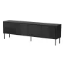 RTV-Schrank ABI 4D 200x38x62 schwarz matt