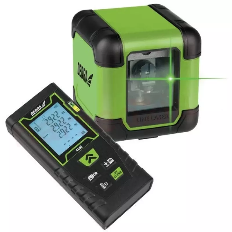 Kreuzlinienlaser Dedra MC0920 selbstnivellierend, Genauigkeit 0,5 mm