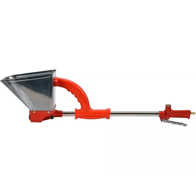 Pneumatik-Wandputzmaschine YATO YT-54400, 5 L Fassungsvermögen, 0,5 MPa Druck, Metallgehäuse