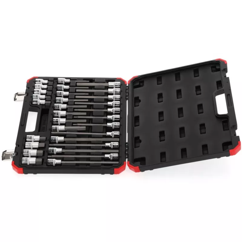 Steckschlüsselsatz Gedore R68003030 — 1/2-Zoll-Antrieb, 30-teiliges Schraubendreher-Steckschlüssel- und Zubehörset