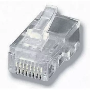 Equip Modular-Stecker für Flachkabel, RJ-45 (8P8C), Transparent, 0,65 g, 11,7 mm, 21,3 mm, 7,2 mm