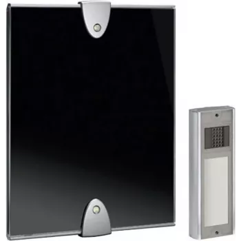 Grothe MISTRAL 600 - Schwarz - Silber - 83 dB - IP54 - Kabellos - 868,35 MHz - 500 m (43400)