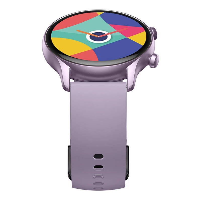 Smartwatch Zeblaze Btalk 3 Plus – 1,39 Zoll (3,53 cm) IPS 360×360 px, Touchscreen, Silikonarmband, Lila