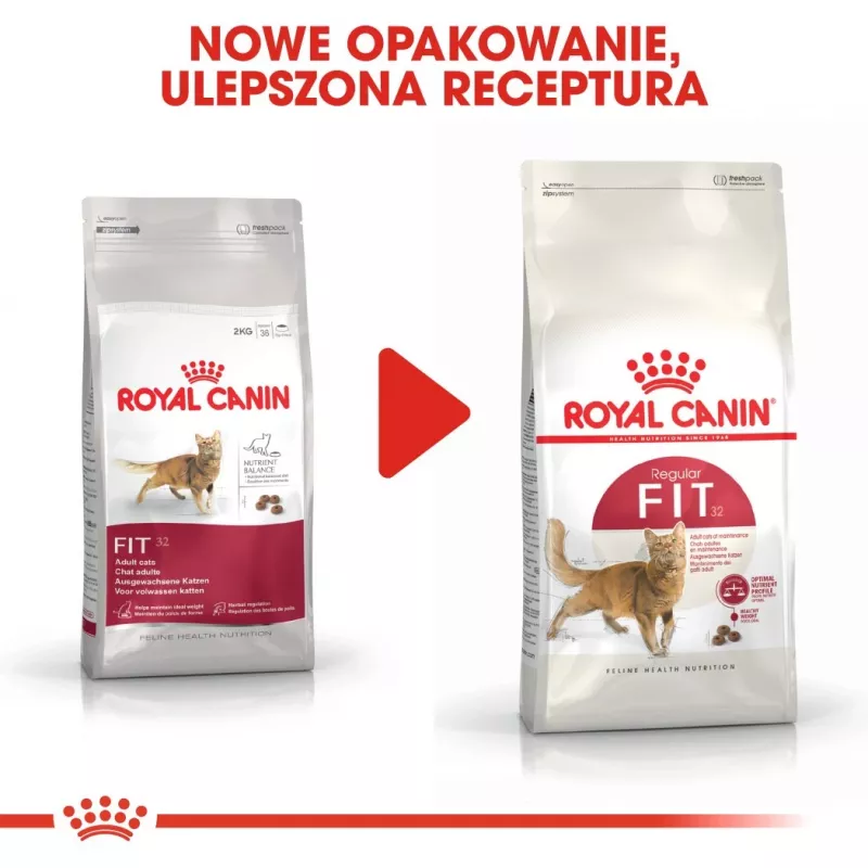 Royal Canin Feline Fit 2kg Katzen-Trockenfutter für ausgewachsene Katzen