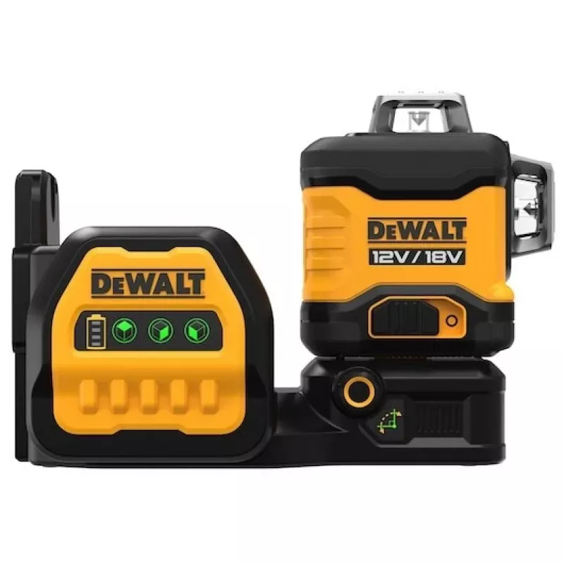 Laser-Wasserwaage DeWalt DCE089D1G18-QW grüner Strahl selbstnivellierend 360° mit Empfängerkompatibilität