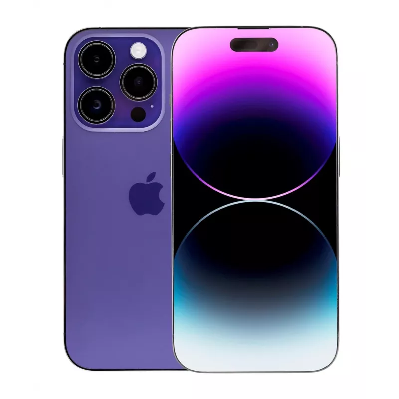 Apple iPhone 14 Pro Max 17 cm (6.7) Dual SIM iOS 16 5G 128 GB Violett generalüberholt / wiederaufbereitet