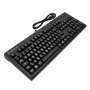 Mechanische Tastatur LogicKeyboard XL-Print White on Schwarz TITAN DE PC — Deutsches Layout