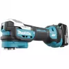 Akku-Multifunktionswerkzeug DTM52T1JX2, 18 Volt (Blau/Schwarz, Lithium-Ionen-Akku 5,0 Ah, MAKPAC)