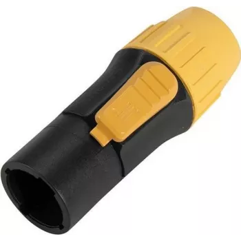 Stromkabel-Steckverbinder EUROLITE SAC3MX IP-geschützt, verriegelbar 3-polig, für den Außen- und Innenbereich