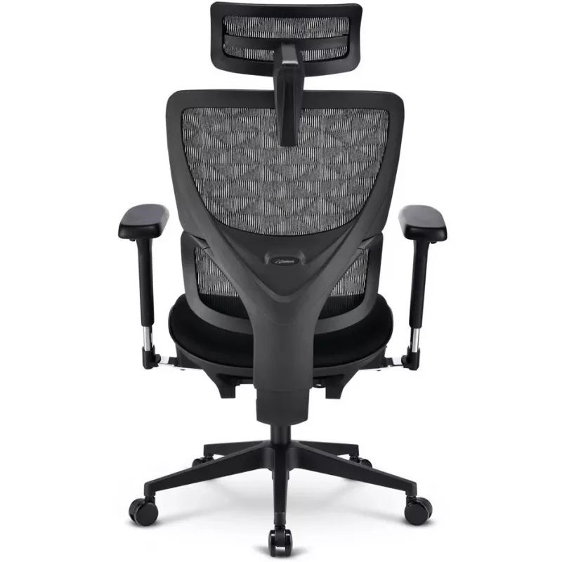 Bürostuhl Sharkoon OfficePal C40 — schwarz, ergonomisches Design, höhenverstellbar